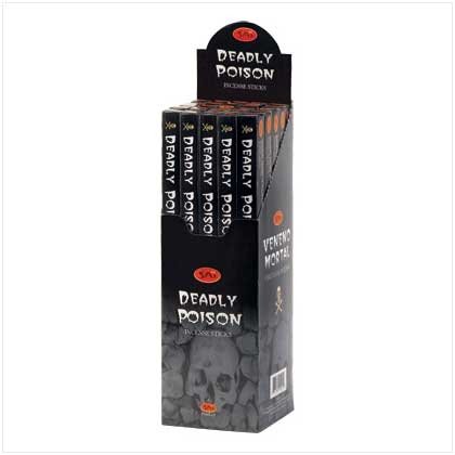 "Deadly Poison" Incense Sold in a pack of 25