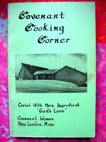 New London MINNESOTA MN CHURCH COOKBOOK 1979 Comfort Food Norwegian & Swedish Recipes!
