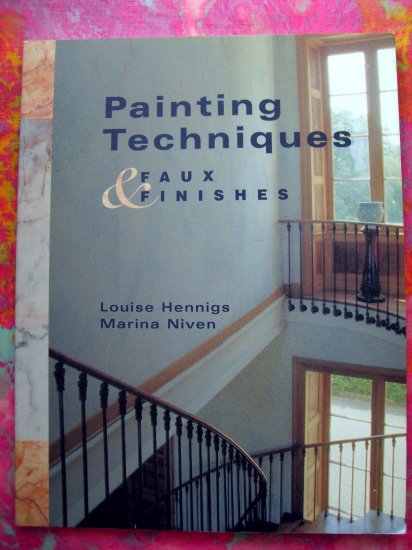 PAINTING TECHNIQUES and FAUX FINISHES HOW TO PAINT INSTRUCTION BOOK 20 Effects