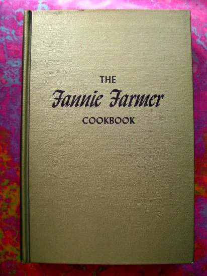Sold! Vintage Fannie Farmer COOKBOOK Gold Cover 11th Edition 1965 Classic Comfort Food Recipes