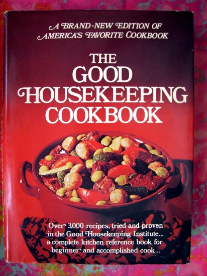 SOLD! SOLD! SOLD! The GOOD HOUSEKEEPING COOKBOOK 1973 HCDJ Near MINT! Classic From Scratch Recipes