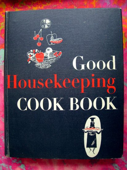 SOLD! VINTAGE 1955 GOOD HOUSEKEEPING COOKBOOK Very Good Vintage