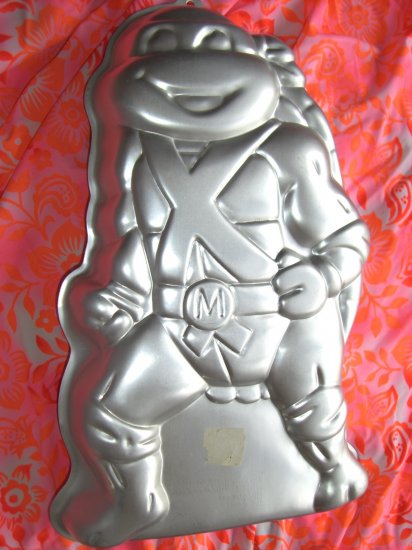 SOLD! Wilton Cake Pan Teenage Mutant Ninja Turtle 1989 # 2105 3075