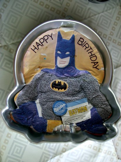 SOLD! Wilton Cake Pan BATMAN 1989 #2105-6501 Circa 1989