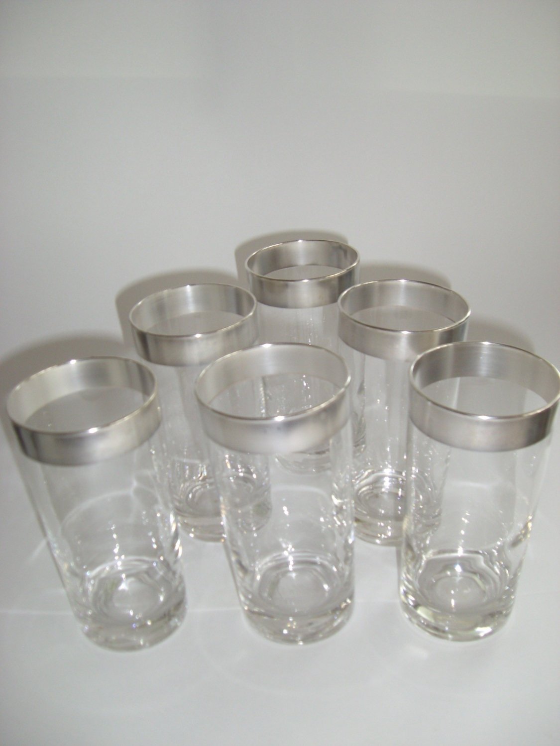 HOLD! Lot 6 Dorothy Thorpe Tumbler Glasses ~ Mad Men ~ Mid Century Collectible