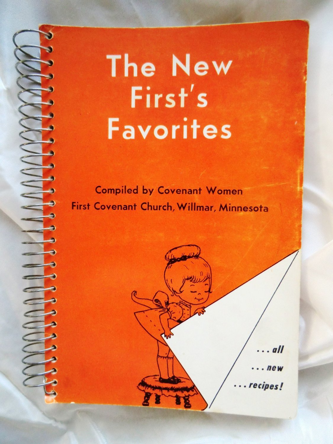 SOLD! Vintage 1966 Willmar Minnesota (MN) Church Cookbook Swedish Scandinavian