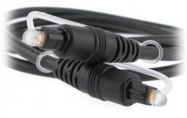 TOSLink Fiber Optic Digital Audio Cable, 6 ft. - $4.97