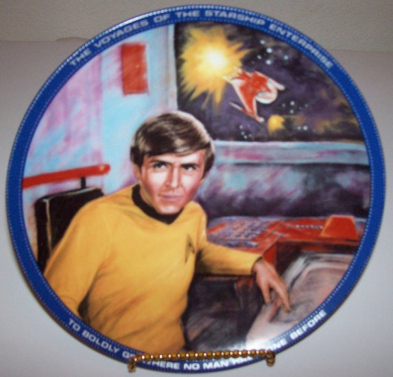 Star Trek "Chekov" 1983 Hamilton Collection Plate