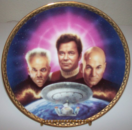 Star Trek "Generations-Ultimate Confrontation" 1995 Hamilton Collection Plate