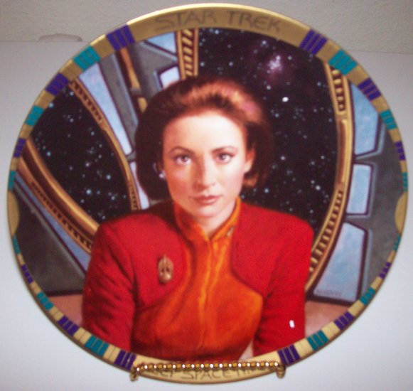 Star Trek Deep Space Nine "Major Kira Nerys" 1994 Hamilton Collection Plate