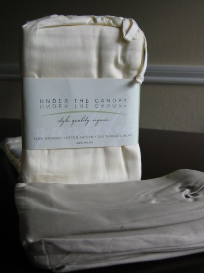 Under The Canopy Organic Cotton Standard Pillowcases - Natural