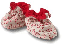 Sckoon Organic Baby Booties 2-6 months