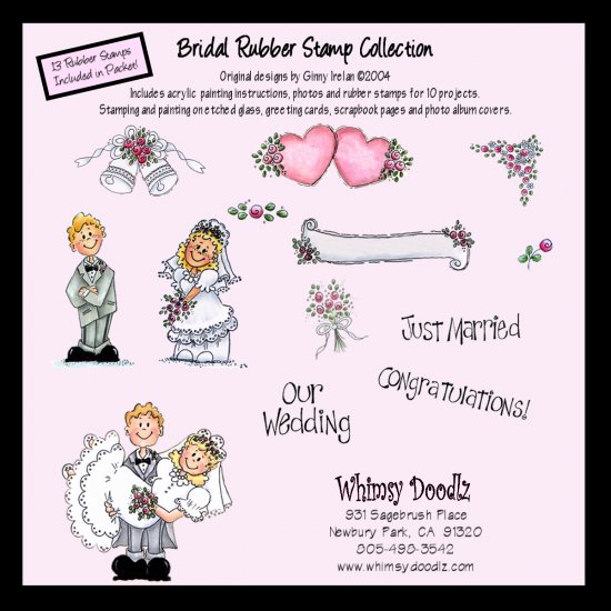 Bridal Rubber Stamp Collection
