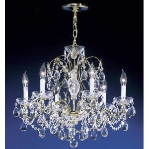 Promotion Collection Crystal Chandelier 6 light by James Moder Lighting