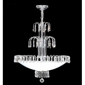 THE INDEX GALLERY 8 light CHANDELIER BY JAMES MODER