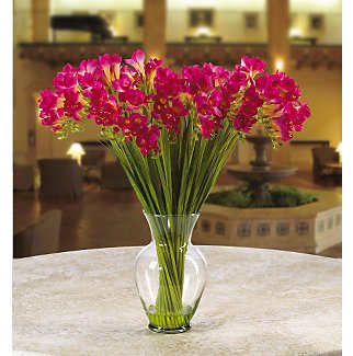 Freesia Liquid Illusion Silk Arrangement (Beauty)