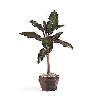 Banana Tree w/Wood Pot