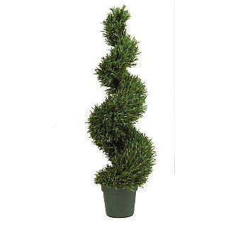 Rosemary Spiral 4' (Indoor/Outdoor) Silk Tree