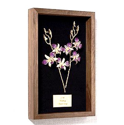 11" Orchids of Love Remembrance Box