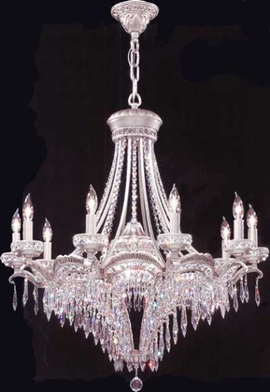 Crystal Dynasty Ten Light Chandelier