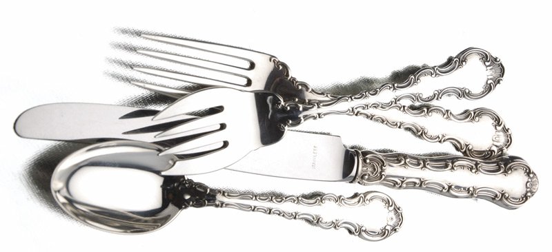 Strasbourg Sterling Silver Flatware Set