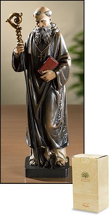 Saint Benedict Statue