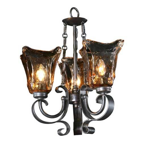 Uttermost Vetraio Three-Light Chandelier