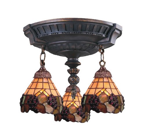Mix-N-Match 3 light Semi-flush
