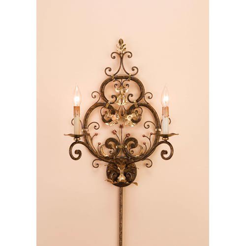 2 Light Dominion Wall Sconce