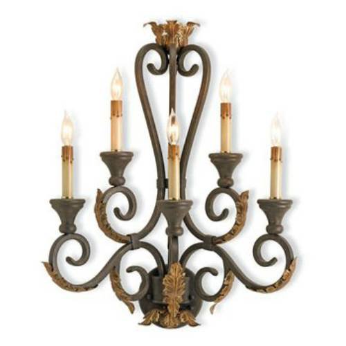 5 Light Orleans Wall Sconce - Large