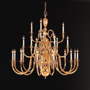 Crystorama Lighting - Williamsburg - Twenty-One Light Chandelier