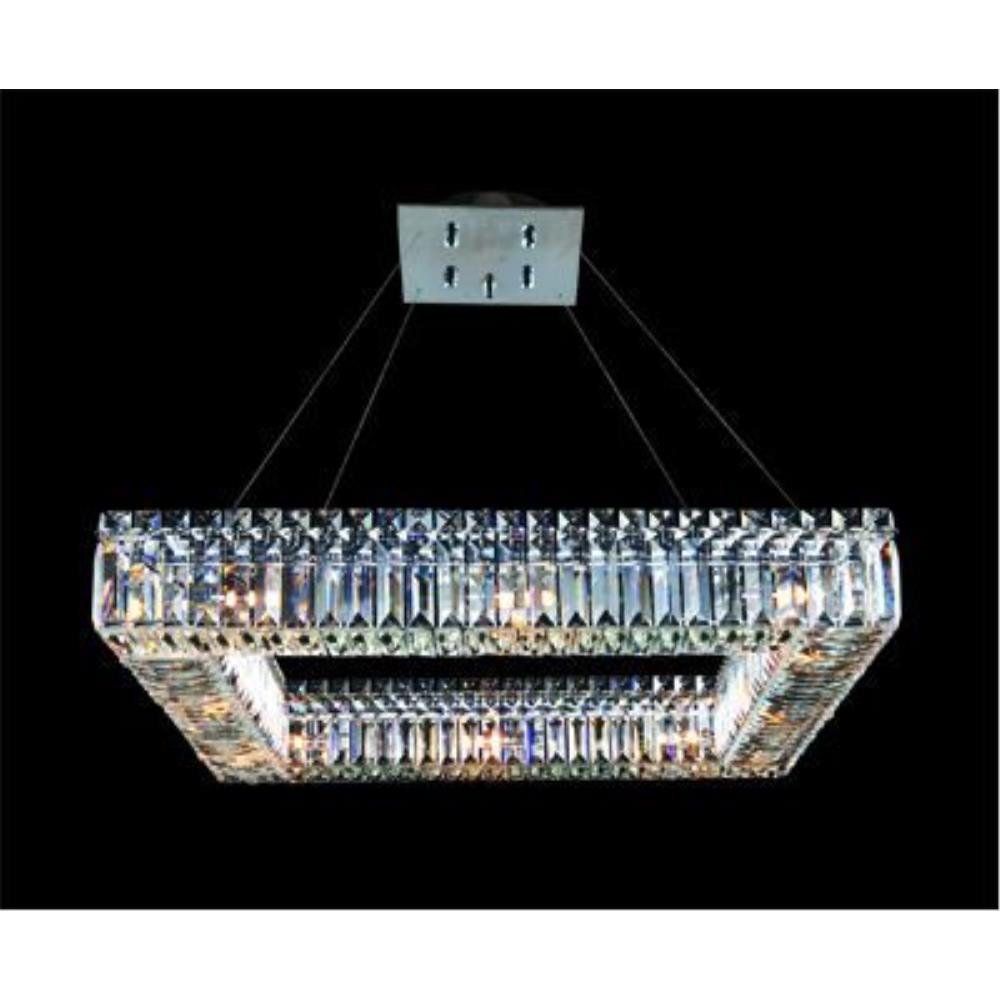 Allegri Lighting - 11711 - Quantum Quadro - Twelve Light Square Pendant