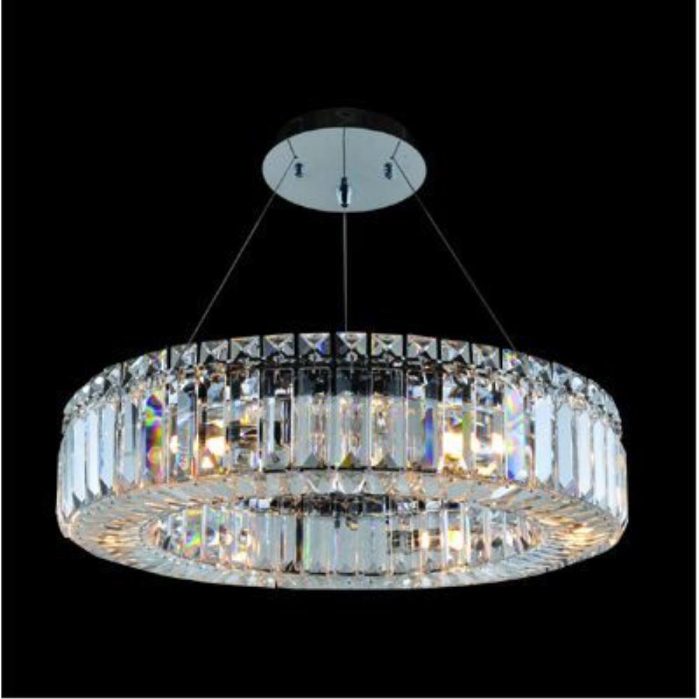 Allegri Lighting - 11703 - Quantum Rondelle - Six Light Round Pendant