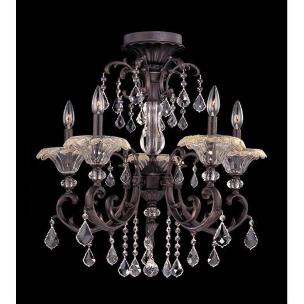 Allegri Lighting - 10210 - Praetorius - Five Light Semi-Flush Mount