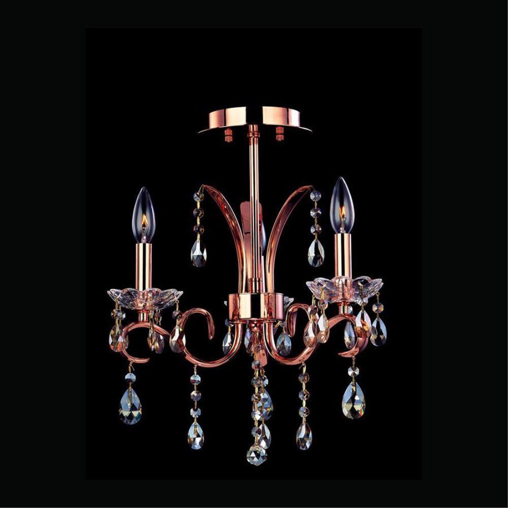 Allegri Lighting - 10380 - Catalani - Three Light Semi-Flush Mount