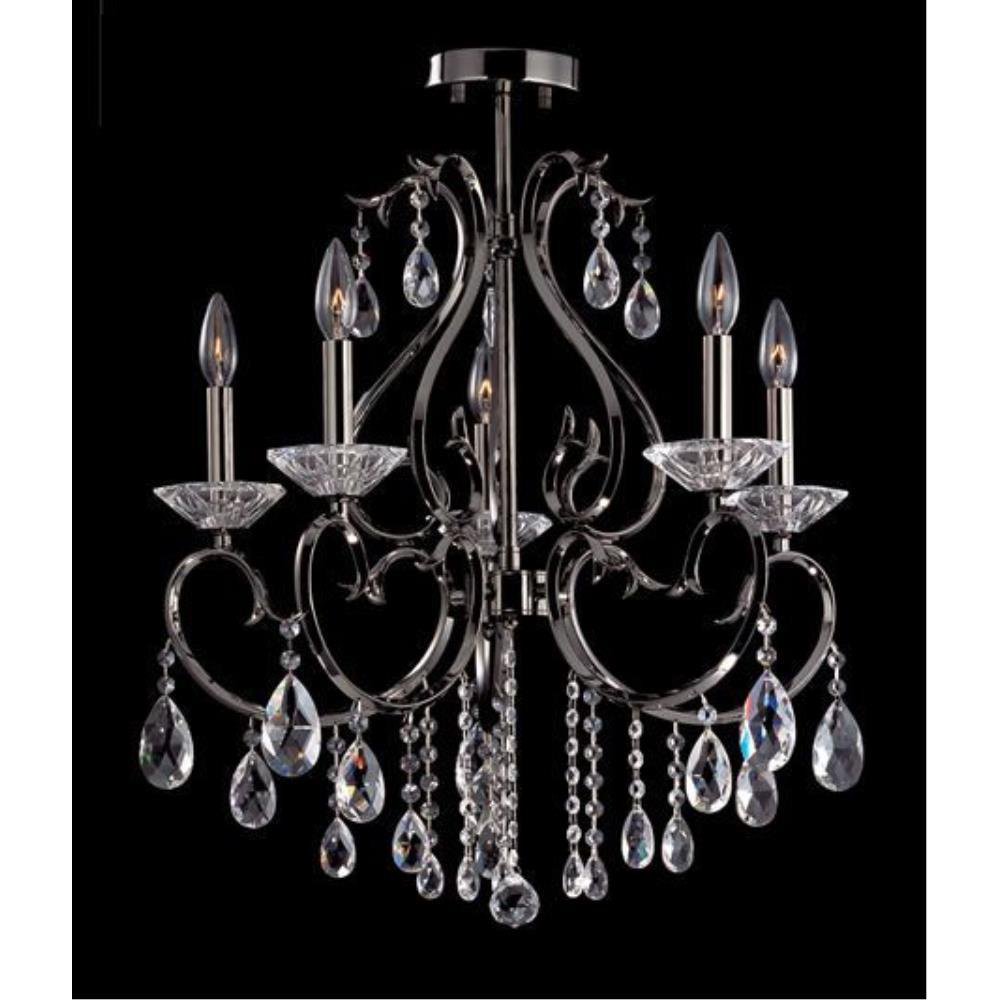 Allegri Lighting - 10360 - Cesti - Five Light Semi-Flush Mount