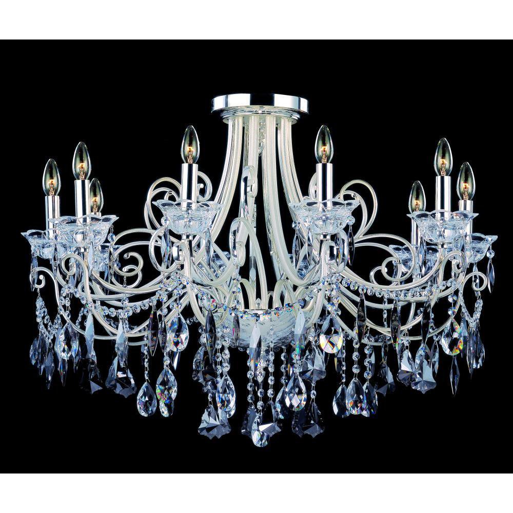 Allegri Lighting - 10889 - Brunetti - Ten Light Semi-Flush Mount
