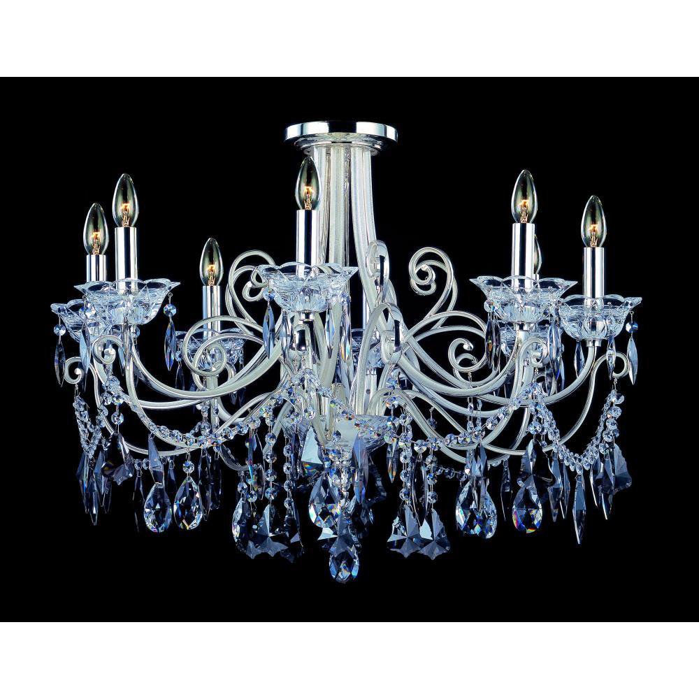 Allegri Lighting - 10888 - Brunetti - Eight Light Semi-Flush Mount