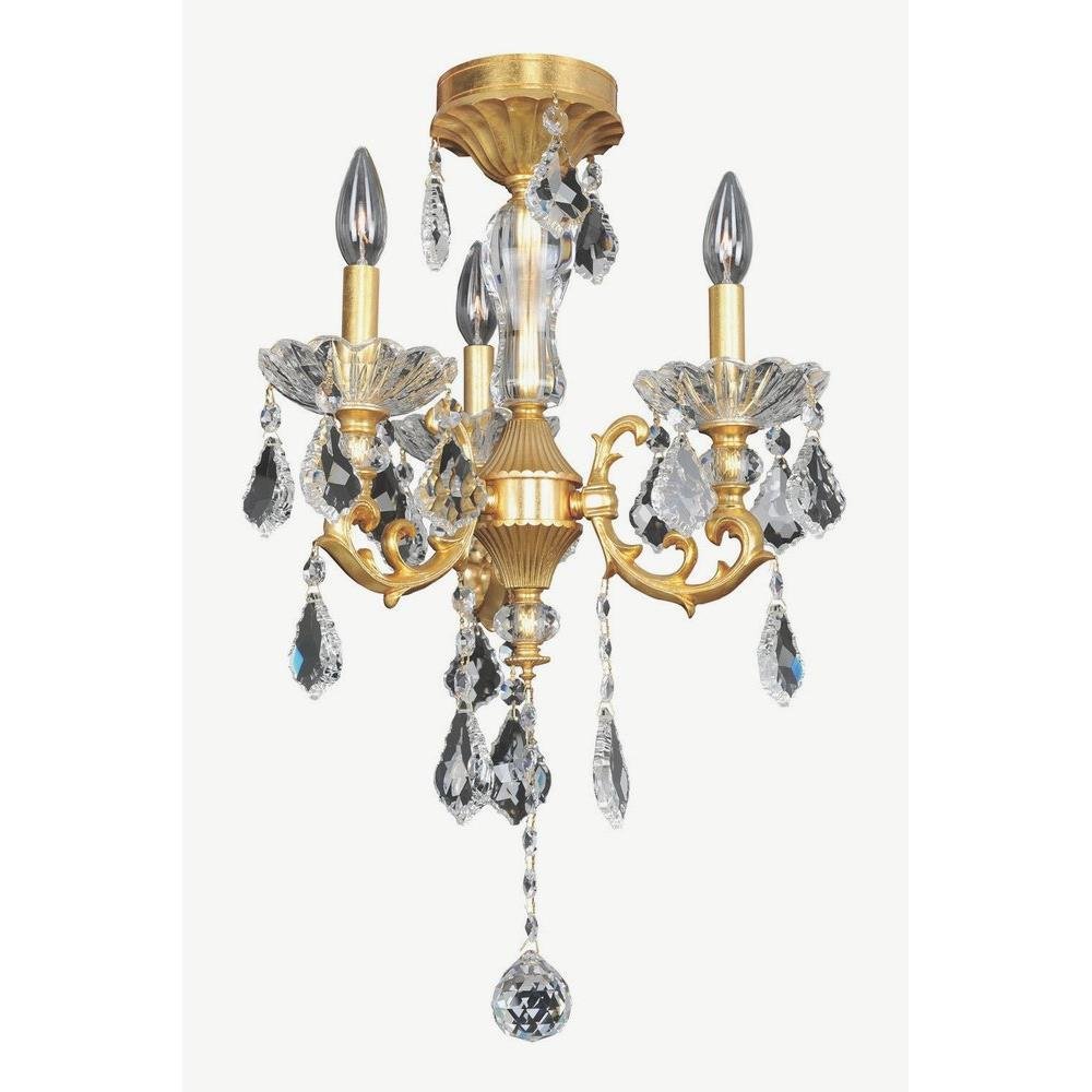 Allegri Lighting - 023155 - Praetorius - Three Light Flush Mount