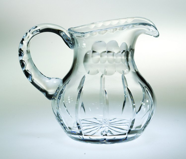 Crystal Milk Pitcher.