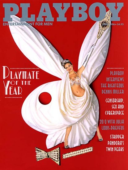Playboy Magazine June 1996 Pandora Peaks