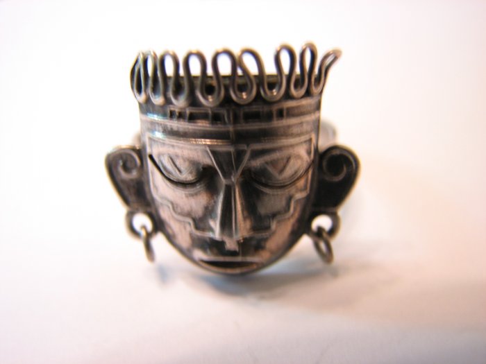 Old Taxco Sterling Mexican Silver Ring