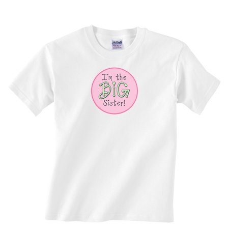 I'm the BIG SISTER! Custom Boutique Tee Shirt for Girls