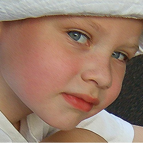 DIgital Hand Painted Effects - Photographic Print 12x12"