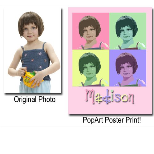 PopArt Style Digital Art Print 11x14