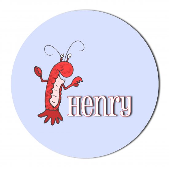 Personalized "Perfectly Posh" Plates