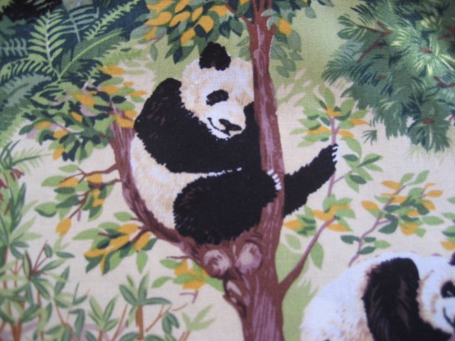 Panda Animal Custom Medical Nurse Scrub Top
