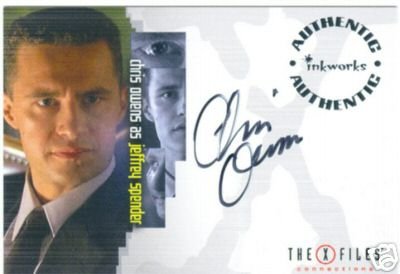 X-Files Connections A5 Chris Owens - Spender auto card