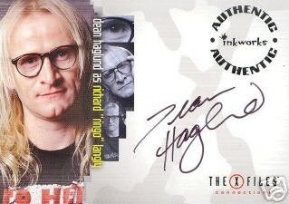 X-Files Connections A9 Dean Haglund - Langly auto card