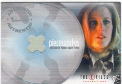 X-Files Connections PW1 Gillian Anderson - Scully Pieceworks insert card